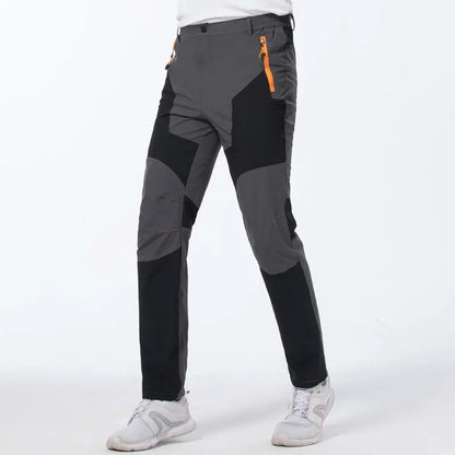 Men’s Elastic Hiking Pants – Quick-Dry, Windproof, Waterproof, Breathable Outdoor Trekking & Climbing Pants