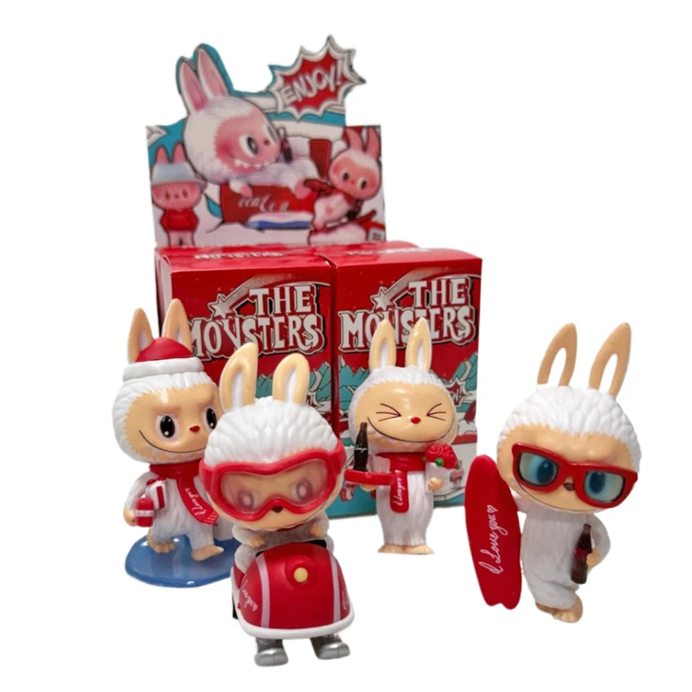 Labubu Original THE MONSTERS Doll – Cola Series Action Figure Mystery Box, Blind Box Collectible, Christmas Gift for Kids