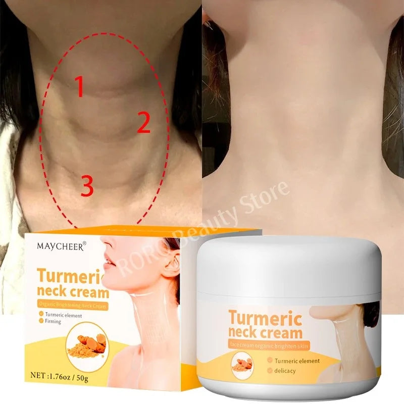 Neck Wrinkle Remover Cream – Firming Anti-Aging Moisturizer, Smooths Fine Lines, Skin Tightening, Whitening & Nourishing Neck Care Treatment Cream