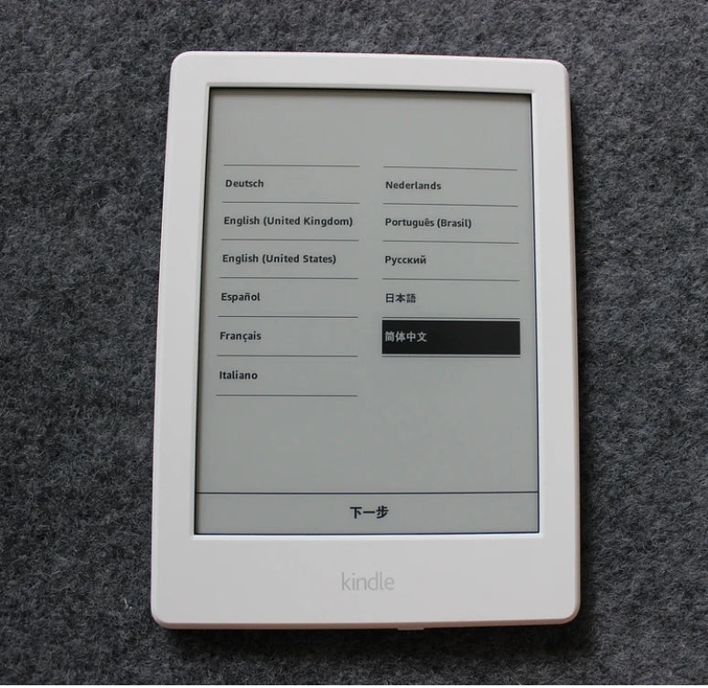 Kindle 10th Generation E-Book Reader - 6-inch E-Ink Touch Screen, 4GB/8GB, Backlight Reading Light, 167ppi