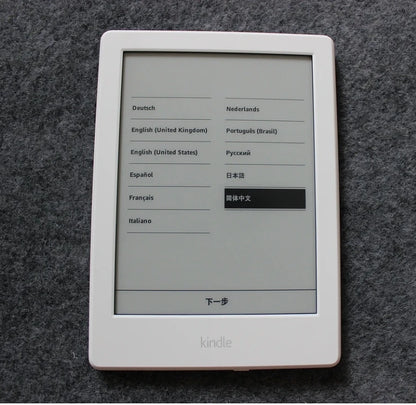 Kindle 10th Generation E-Book Reader - 6-inch E-Ink Touch Screen, 4GB/8GB, Backlight Reading Light, 167ppi