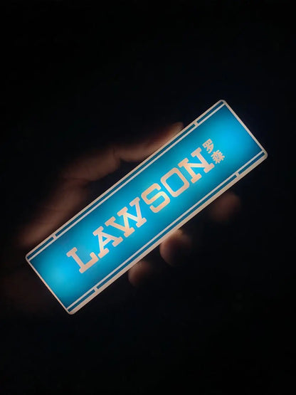 Coffee Shop Magnetic Fridge Stickers – Creative Convenience Store Light Signs, Luminous 711 Light Box Home Decor