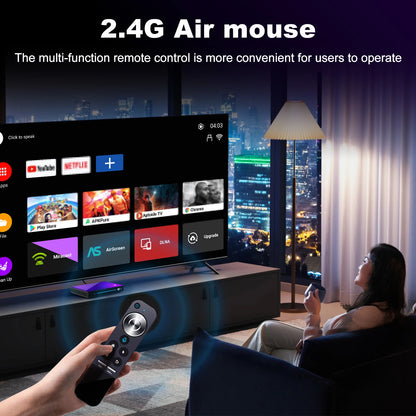 H96 MAX M9 AI Android 14 TV Box, 8-Core Rockchip RK3576, Wifi6, BT5.4, 4GB/64GB & 8GB/128GB, 8K 120fps Streaming, 1000M LAN
