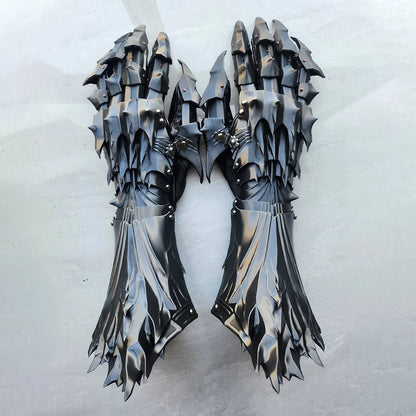 3D Printed Dragon Cosplay Gloves - Customizable Silk PLA Prop Gloves for Boys