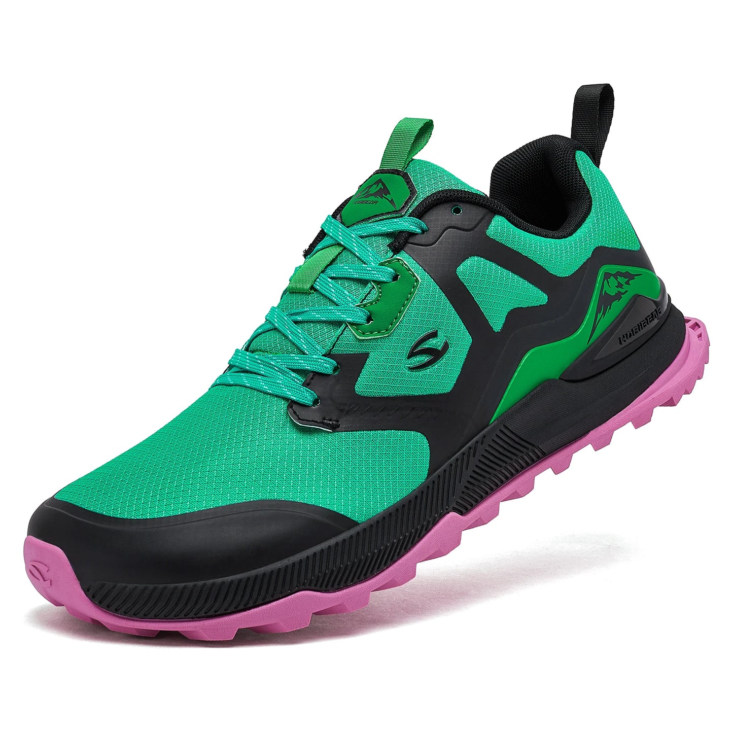 HOBIBEAR Unisex Hiking Shoes | Trail Running Outdoor Sneakers for Men & Women, Non-Slip Lace-Up Walking Shoes
