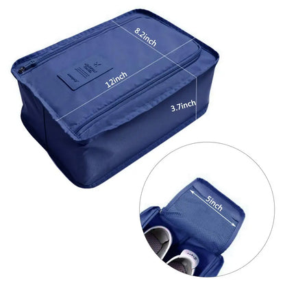 Portable Shoe Bags Travel Organizer - Multifunction Waterproof Folding Storage Holds High Capacity Shoe Pouch