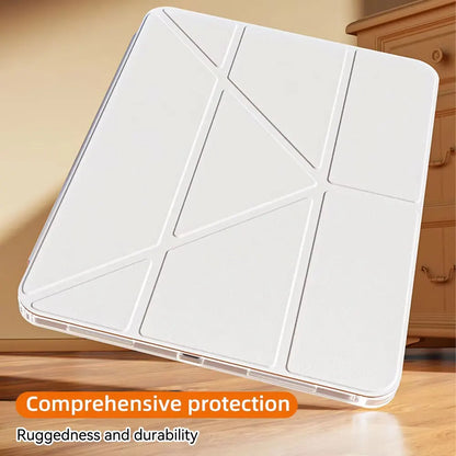 Smart Case with Pen Holder for iPad Air 5/6, Pro 11/12.9, Mini 6/7 – Compatible with 9.7" to 13" Models
