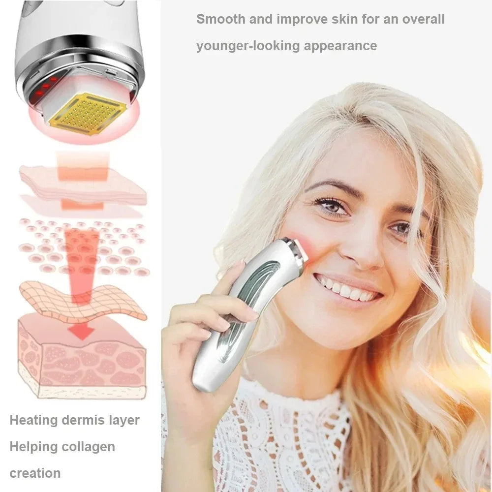 Electric Facial Lifting Machine - Dot Matrix Skin Tightening & Rejuvenation Massager
