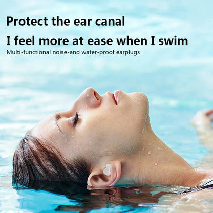 Silicone Earplugs – Moldable Noise-Reducing Ear Protection for Sleeping, Travel & Swimming