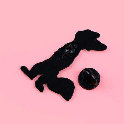 Cartoon Dog Enamel Pin – Cute Animal Brooch for Women’s Lapel, Backpacks & Fashion Accessories