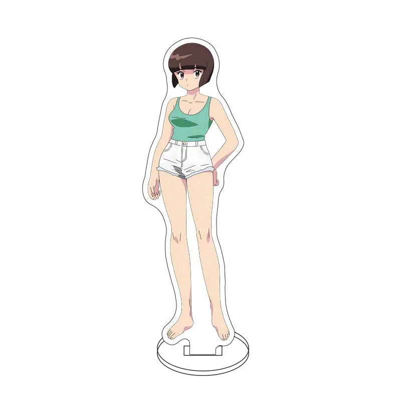 Ranma 1/2 Acrylic Stand Figure — 15cm Tendou, Akane, Hibiki & Ryoga Anime Model Plate, Cartoon Doll for Bedroom Display