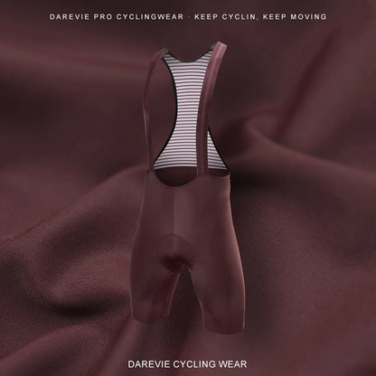 DAREVIE Men's Cycling Bib Shorts - Seamless 2.0 Pro Padded Shorts For Long Distance 500KM Rides