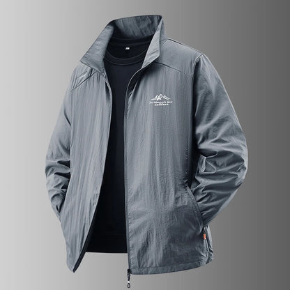 Men’s UV Protection Summer Jacket - Ultra-Light Breathable Sunproof Fishing Coat for Outdoor Activities