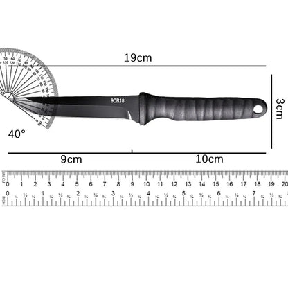 5Cr15Mov Stainless Steel Meat Cleaver – Sharp Boning Knife with Holster & Multifunction Vegetable Peeler