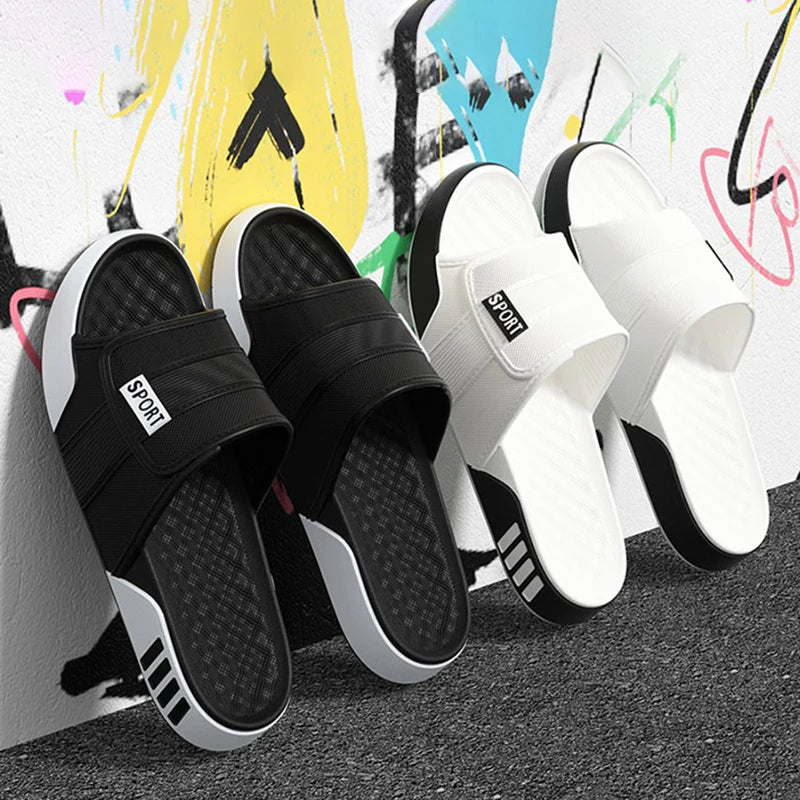 Men’s EVA Sports Slippers - Soft Bottom Summer Indoor Outdoor Casual Sandals Size 40-47