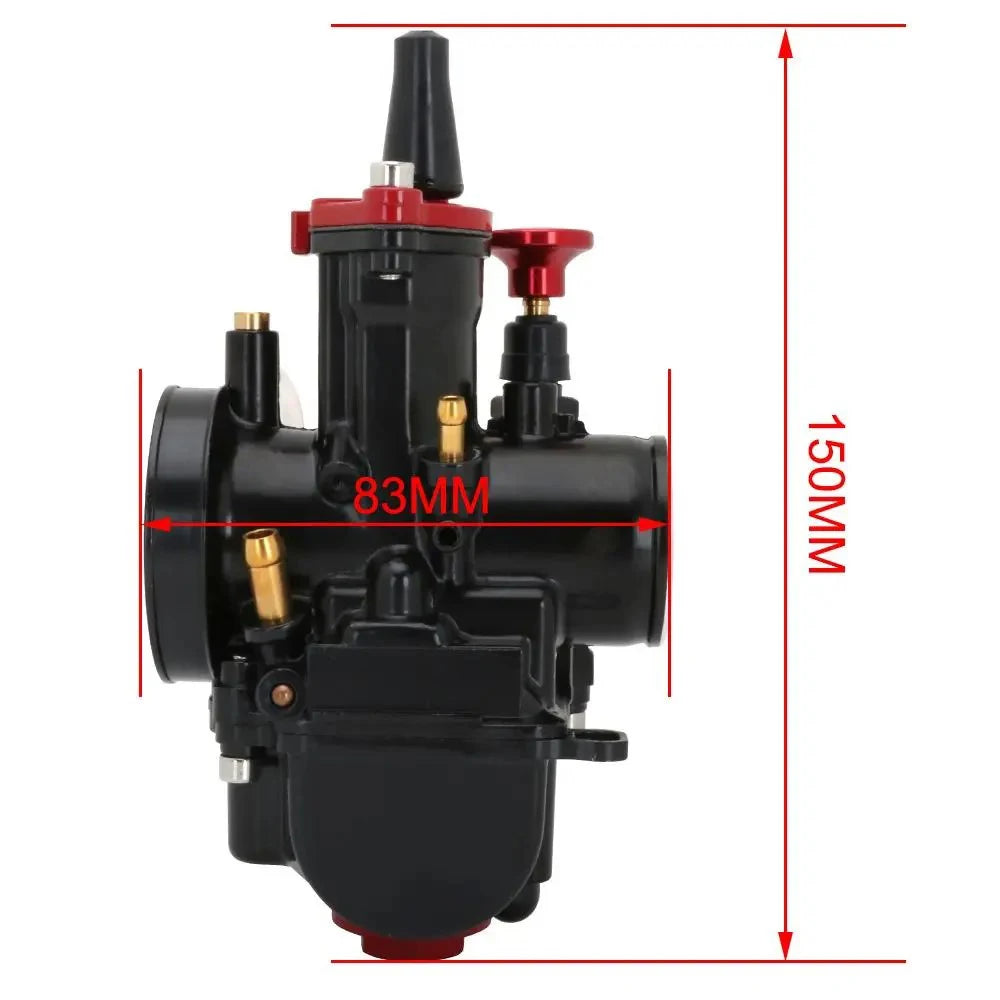 High Performance Universal PWK Power Jet Motorcycle Carburetor – 21mm to 34mm Modification Carb