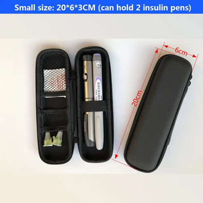 Portable Diabetic Insulin Cooling Bag — Pill Protector & Medical Ice Pack, Insulated Travel Organizer Case