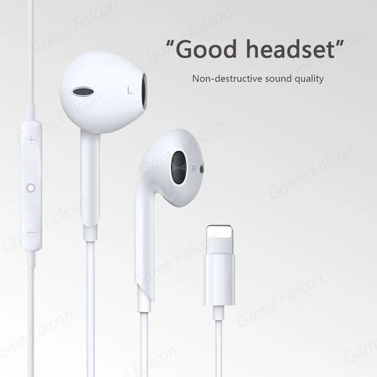 High-Fidelity Bluetooth Wired Headset for iPhone 15/14/13 Pro – Type-C & 3.5mm Compatible with Samsung, Xiaomi, iPad & Tablets