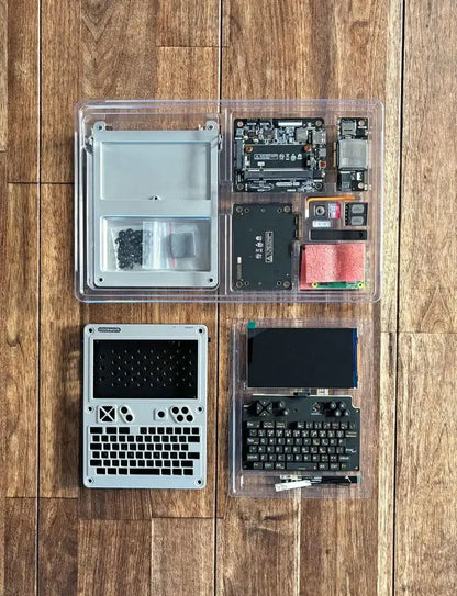 ClockworkPi uConsole V3.14 DevKit - Retro Open-Source Handheld Console with HDMI 2.0 Output, Unassembled