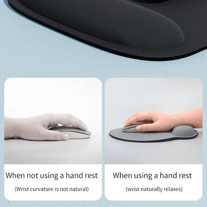 Colorful Large Thickened Wrist Mouse Pad: Non-Slip EVA Wrist Pad for Learning and Office Use