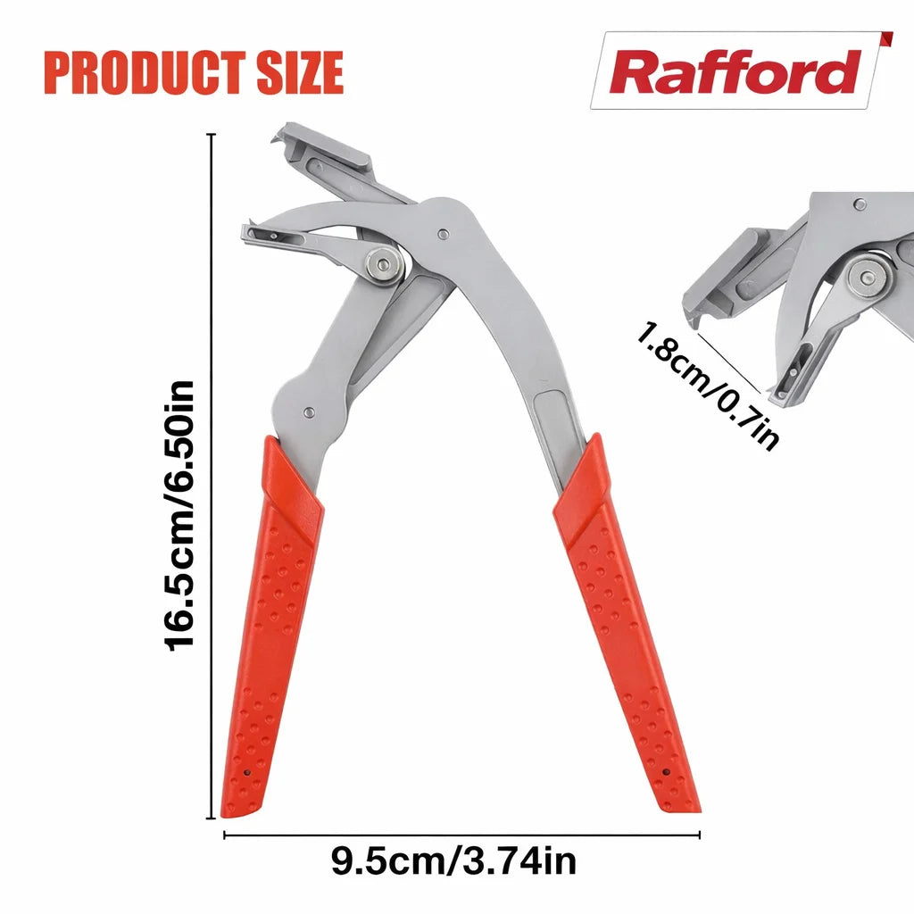 Rafford Car Clip Removal Pliers - Damage-Free Auto Trim Fastener & Rivet Puller Tool