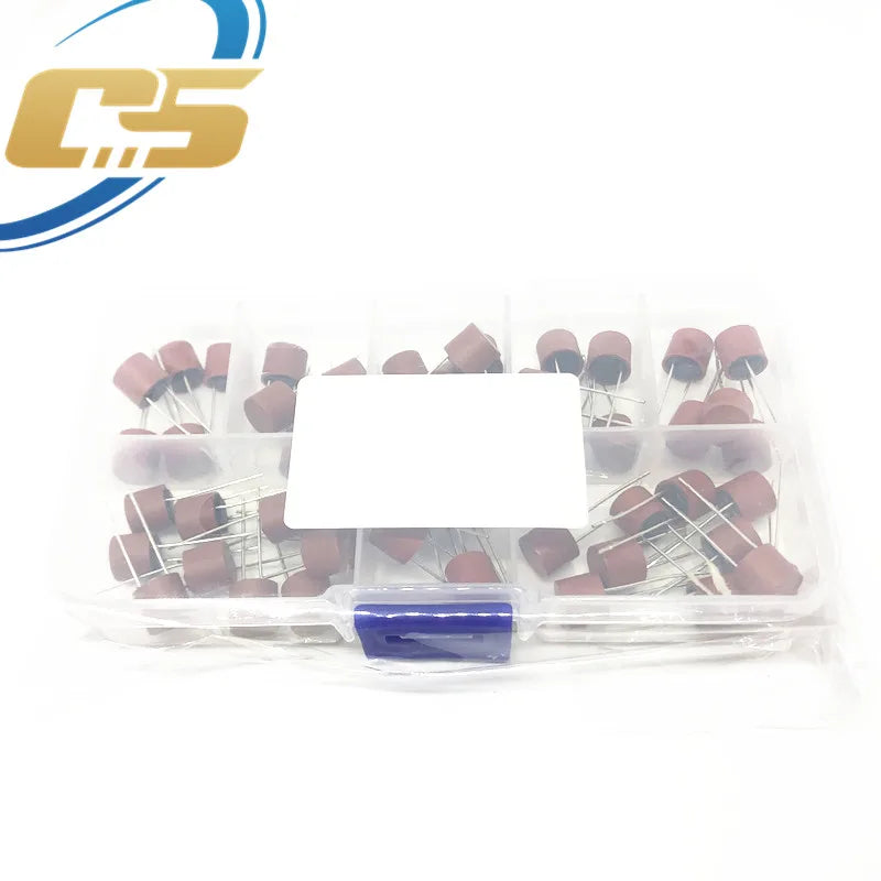 50PCS Glass Fuse Assortment Kit - 382 Cylindrical 1A-10A Amp Fuses for LCD TV, PCB & Power Circuit Repair