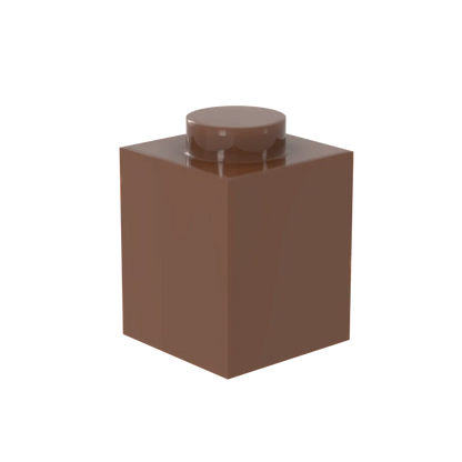 FunBrick 1x1 Classic Building Blocks - 20/50/100PCS DIY Creative Bricks Compatible with 3005 Plastic Blocks