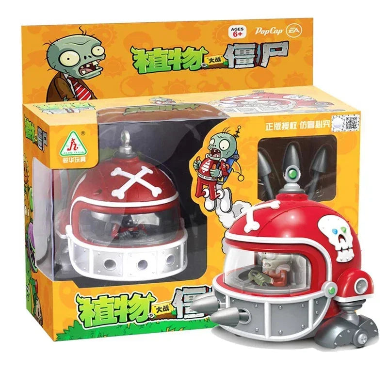 Plants vs Zombies 2 Toy Figure Set – Mechanical Shark & Wild West Gargantuar Game Character Collectible Gift