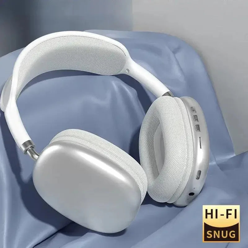 NEW P9 Pro Max Air Wireless Bluetooth Headphones - Noise Cancelling, Mic, Over Ear Gaming and Sports Headset for Apple