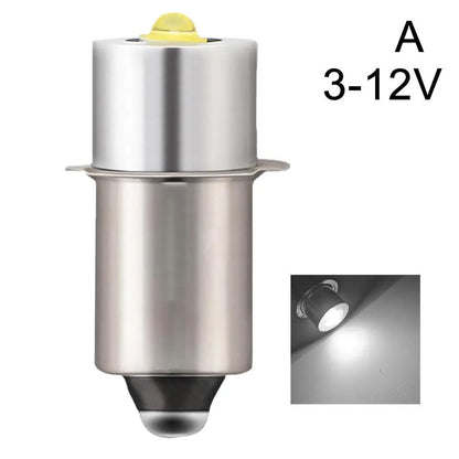 P13.5S E10 BA9S LED Flashlight Bulb - 5W White Upgrade Replacement Lamp for Maglite Torches DC6V-24V