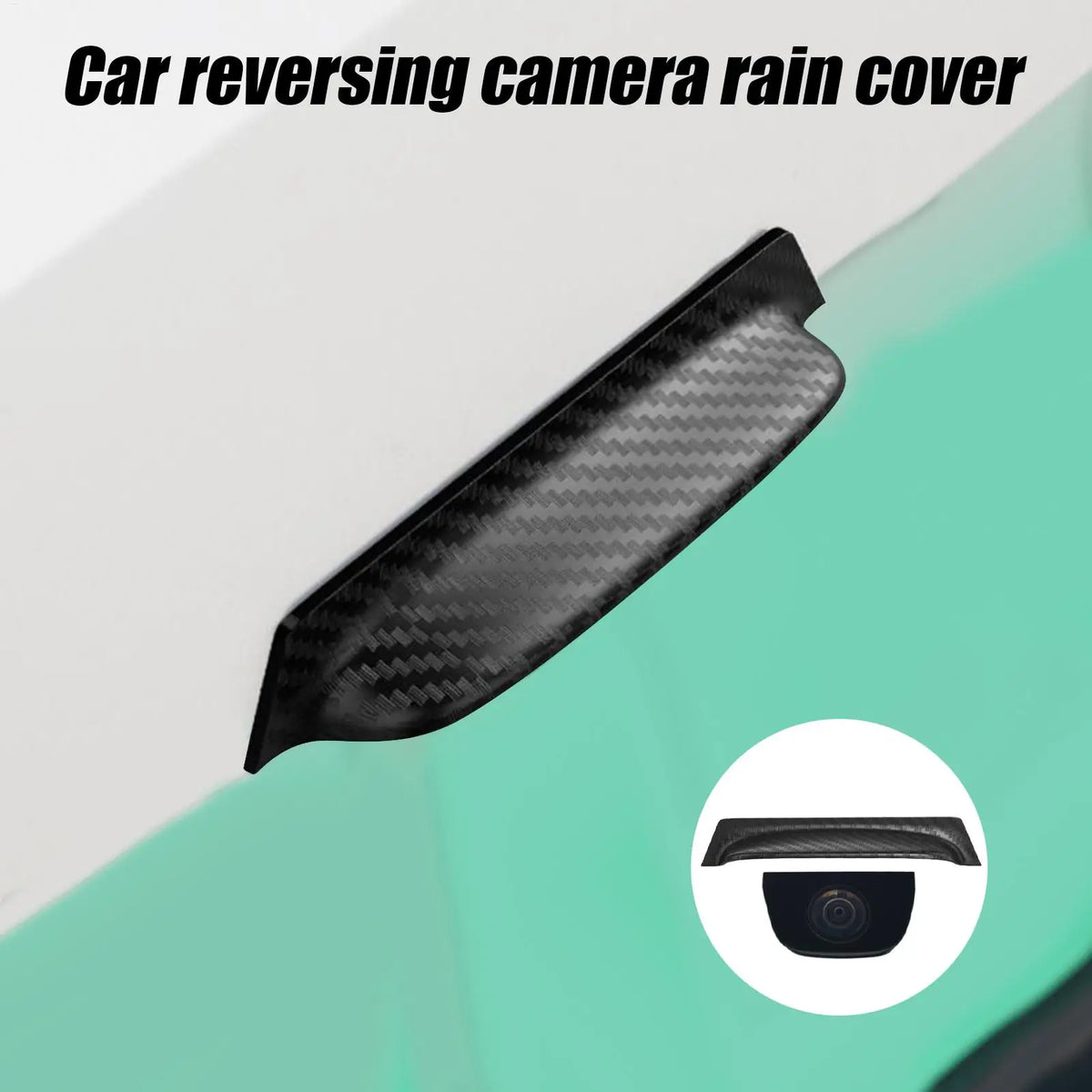 360° Rear Camera Cover - 2.8-Inch Rainproof & Dustproof Shield for Cars, Trucks, RVs, and Trailers
