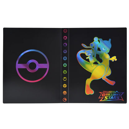 Charizard 240Pcs Card Album – Anime Card Binder for Mewtwo, Charizard & Collections, Protector Folder Gift