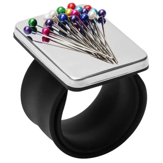 Magnetic Wrist Sewing Pincushion - Silicone Pin Holder Bracelet for Sewing and Crafting