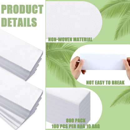 Professional Hair Removal Nonwoven Depilatory Wax Strips – Epilator Roll for Smooth Legs and Body