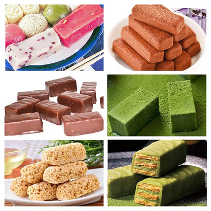 Rectangle Silicone Candy Mold - 12 Cavity Baking Mold for Chocolate Bars, Energy Bars, Cornbread, and Pudding
