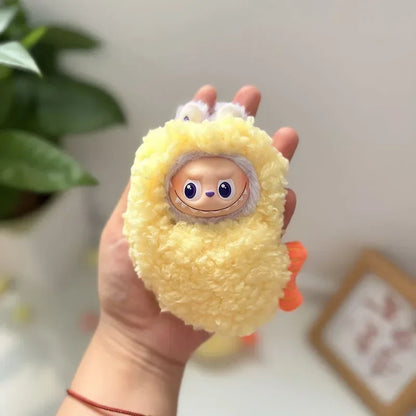 Labubu V4 Doll Fried Shrimp Outfit – 4.0 Pin for Love Series Doll Clothes & Accessories