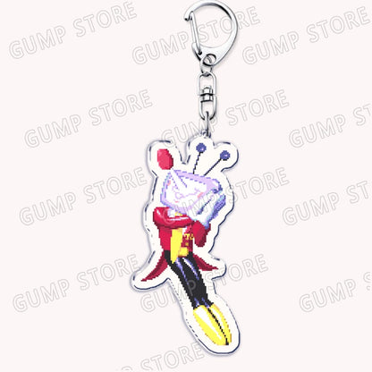 Deltarune & Undertale Keychains – Ralsei, Kris, Susie & Spamton Fan Gaming Accessories