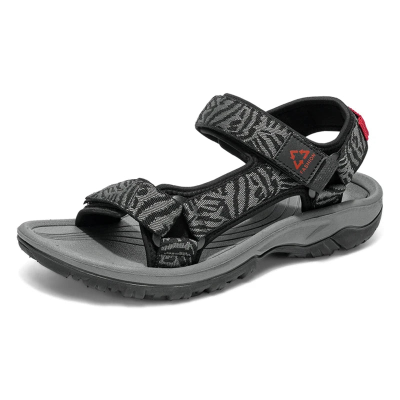 Men’s Classic Hiking Sport Sandals – Lightweight Breathable Open-Toe Beach & Travel Shoes | Comfortable Summer Walking Leisure Sandals