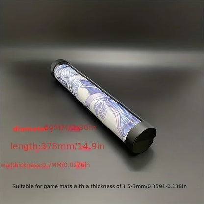 60mm Clear Card Holder - Durable PTCG Card Storage Case & Game Organizer