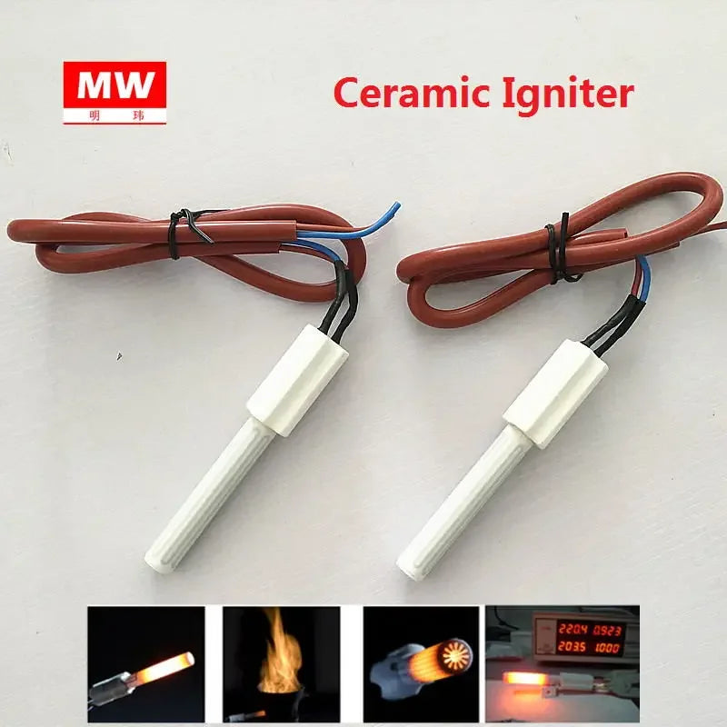 MCH Ceramic Pellet Ignition Rod - 220V 250W High-Temperature Electronic Igniter Heating Tube