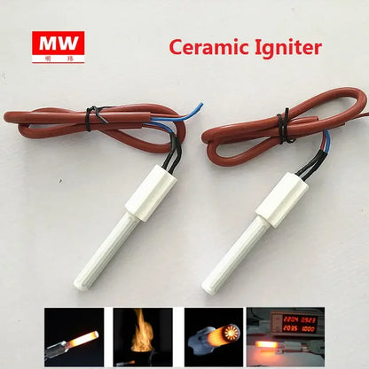 MCH Ceramic Pellet Ignition Rod - 220V 250W High-Temperature Electronic Igniter Heating Tube