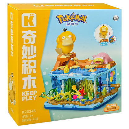 New Anime Pokémon DIY Building Block Toys – Pikachu, Sylveon, Togepi Cartoon Figures for Home Decoration