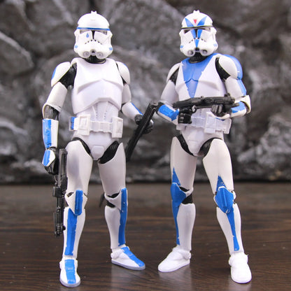 Star Wars 6" Action Figures – 501st Legion ARC & ARF Troopers, Rex, Jesse, Bane, Denal, Tup, Dogma Clone Toy