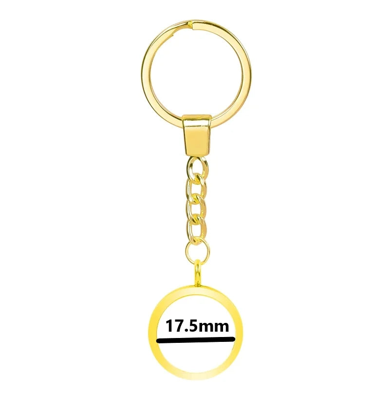 25-40mm Round Openable Reliquary Locket - Photo Memory Pendant, Cremation Ashes Keepsake, Glass Keychain & Memorial Jewelry