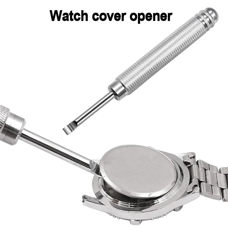 Watch Back Case Opener Knife – Metal Pry Tool for Battery Change & Watch Repair
