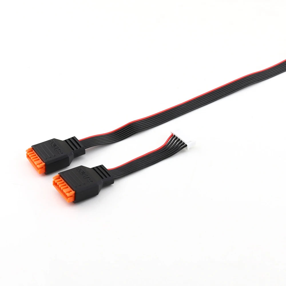 2PCS Charger Extension Cable for 2-6S Lithium Batteries - Balanced Head for HOTA D6Pro, ISDT Q6 M8 M6