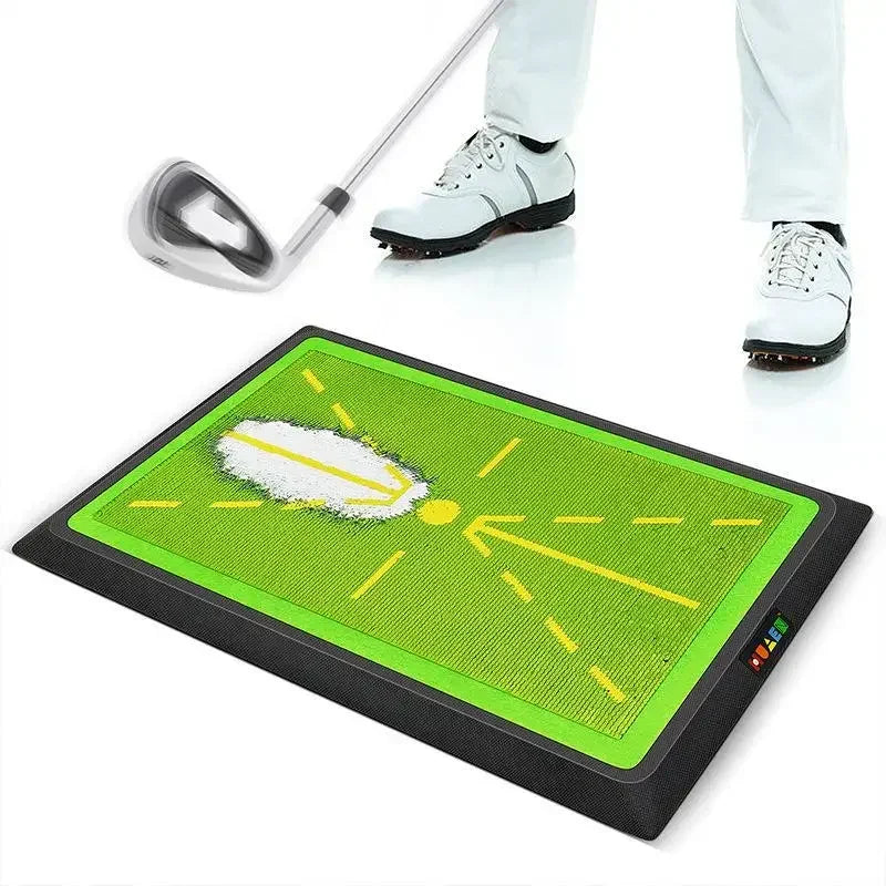 PGM Golf Strike Mat – Beginner Training Pad with Bead Display & Swing Trace Detection, PM130-B