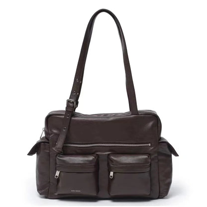 SAMO ONDOH Korean Medium Motorbike Crossbody Bag – Same Style as Song Yuqi