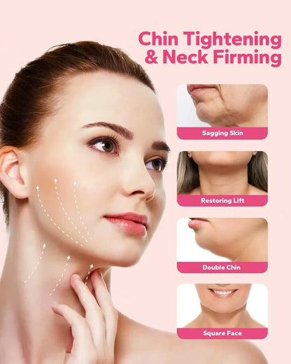 Women’s V-Line Face Slimming Band – Chin & Cheek Lift Face Lifting Bandage for Facial Massage & Skin Care