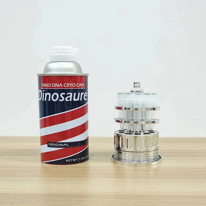 Barbasol Dennis Nedry Jurassic Park DNA Jar Replica — Movie Prop Desktop Ornament (best SEO)